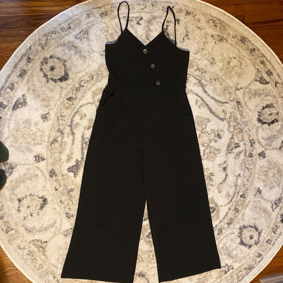 Caution To The Wind Pants - Black Jumpsuit Caution to the Wind Size Medium